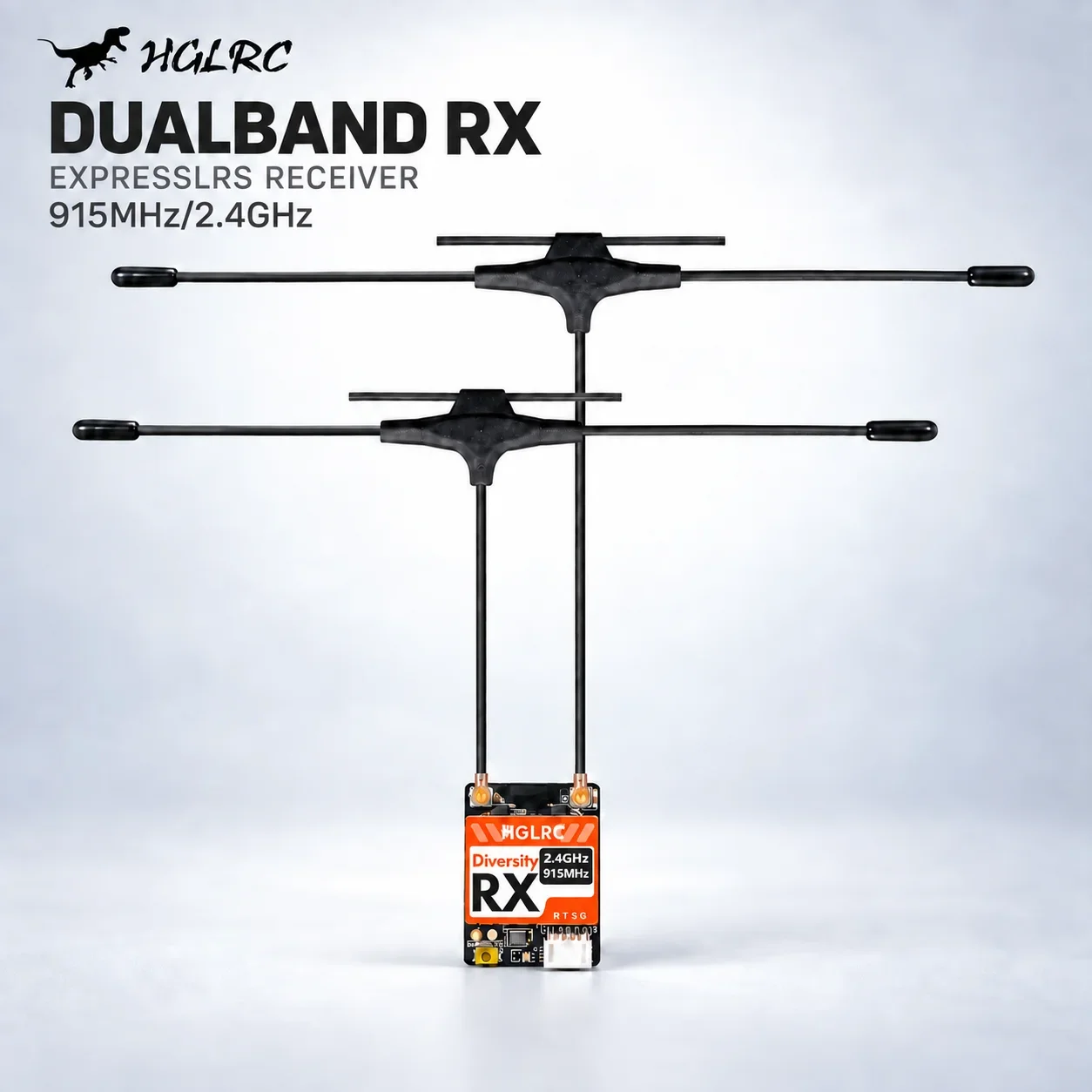 Drone Antenna - Receptor HGLRC de Doble Banda RX