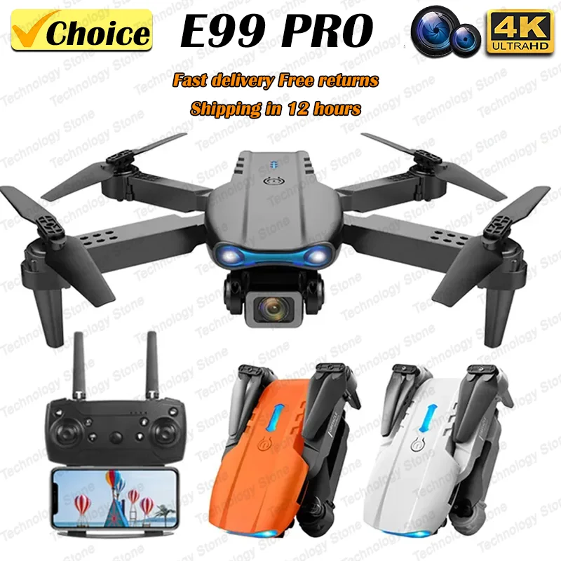 Drone Led Light - Drone K3 E99PRO con cámaras duales
