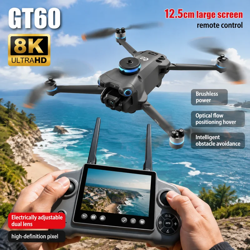 Drone Gps Mount - NUEVO Mini Dron GT60 con Cámaras