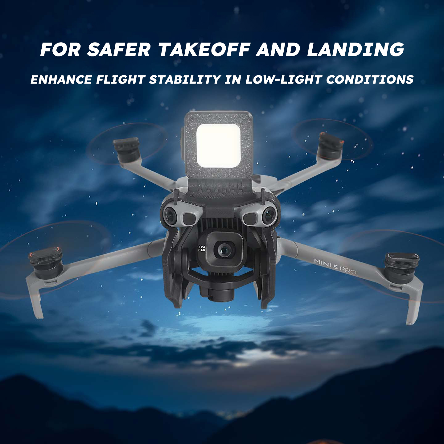 Luz de Vuelo Nocturno para DJI - Drone Led Light reseña y precio