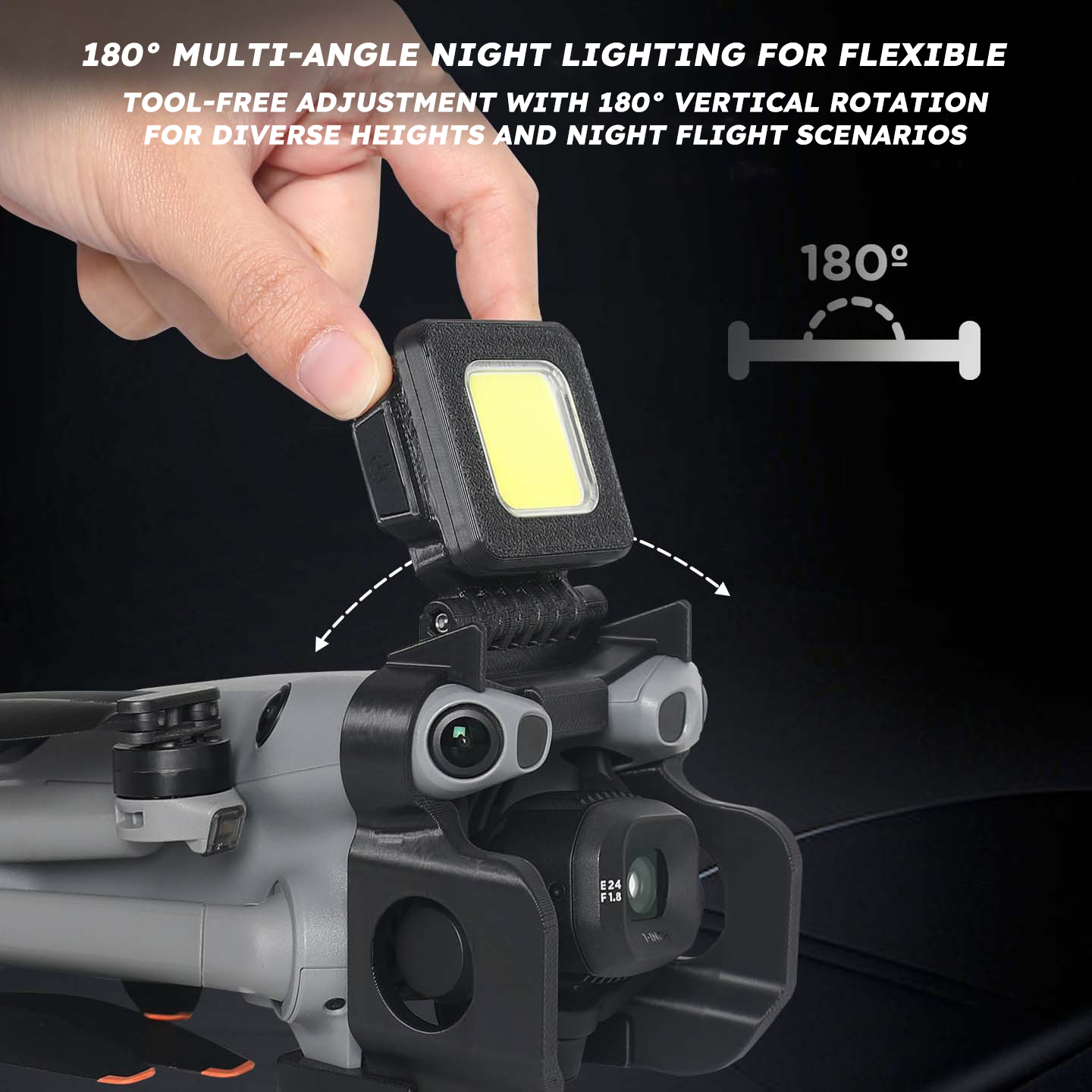 Luz de Vuelo Nocturno para DJI - Drone Led Light reseña y precio