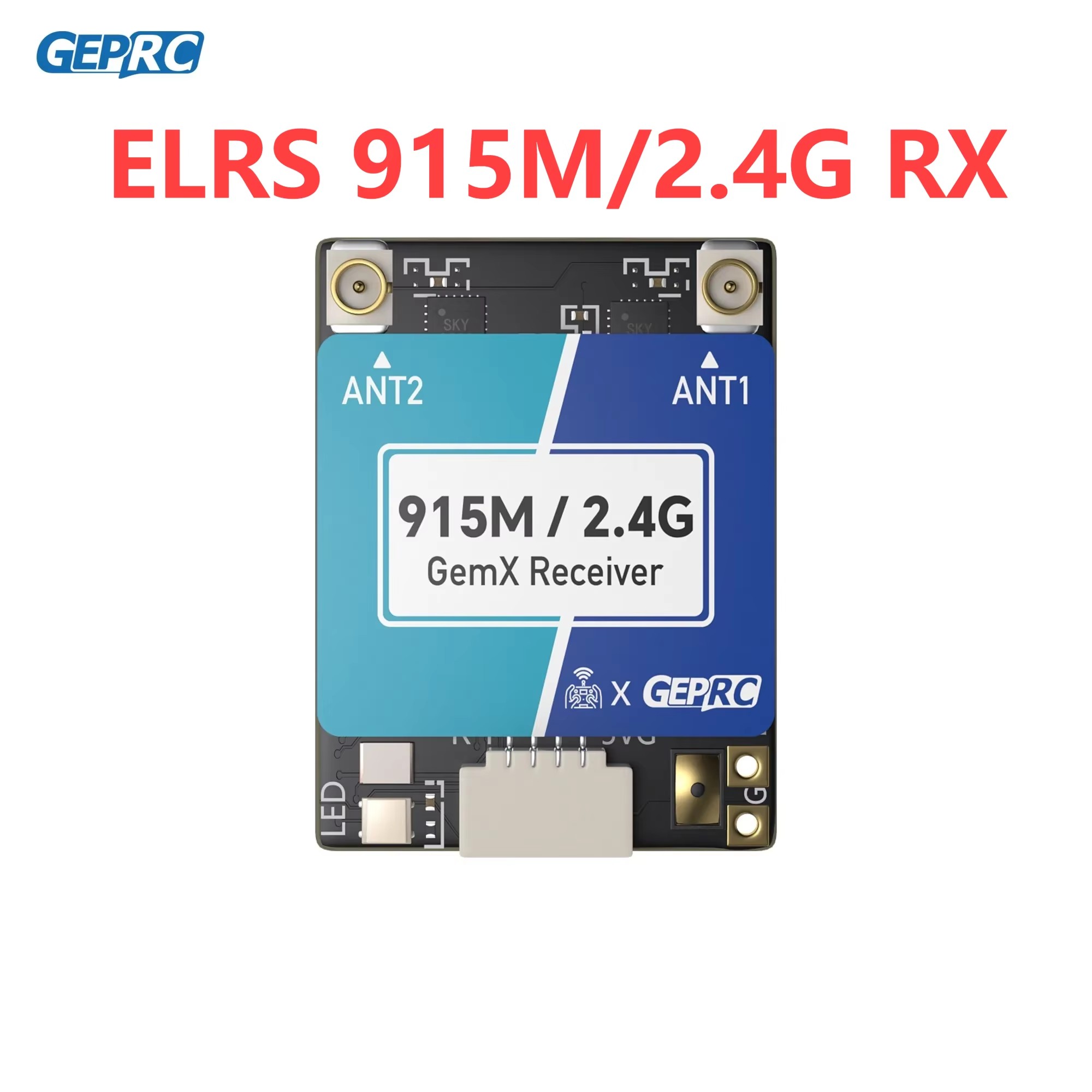 GEPRC ELRS 915M/2,4G Gemini Xr - Drone Receiver reseña y precio