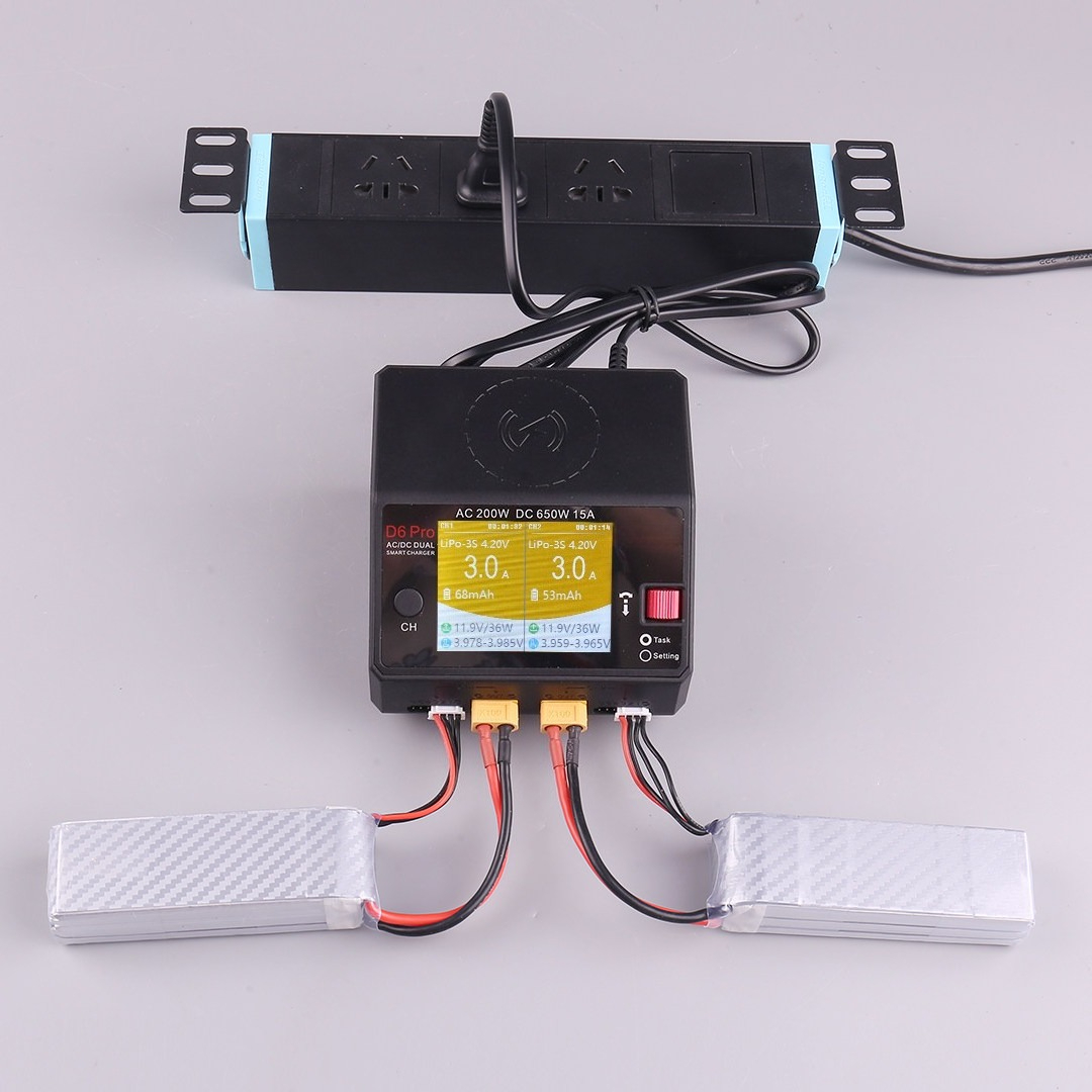 Cargador de equilibrio intelig - Drone Charger reseña y precio